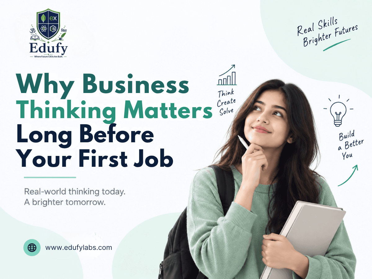 Why Business Thinking Matters Long Before Your First Job